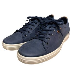 Ecco Soft 7 Marine Nubuck Sneakers Men’s Sz 10